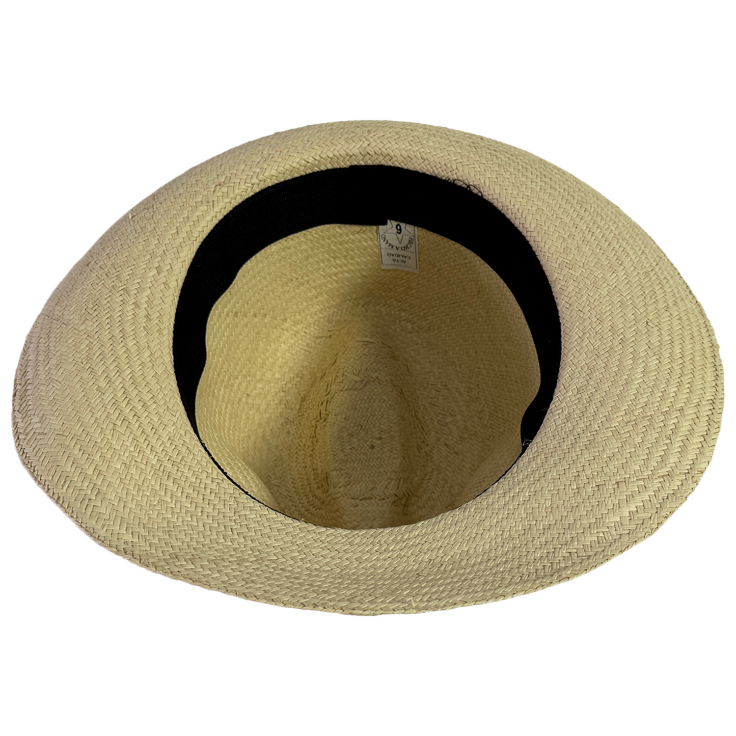 Sombrero artesanal de paja toquilla tejido fino (Copia) (Copia)