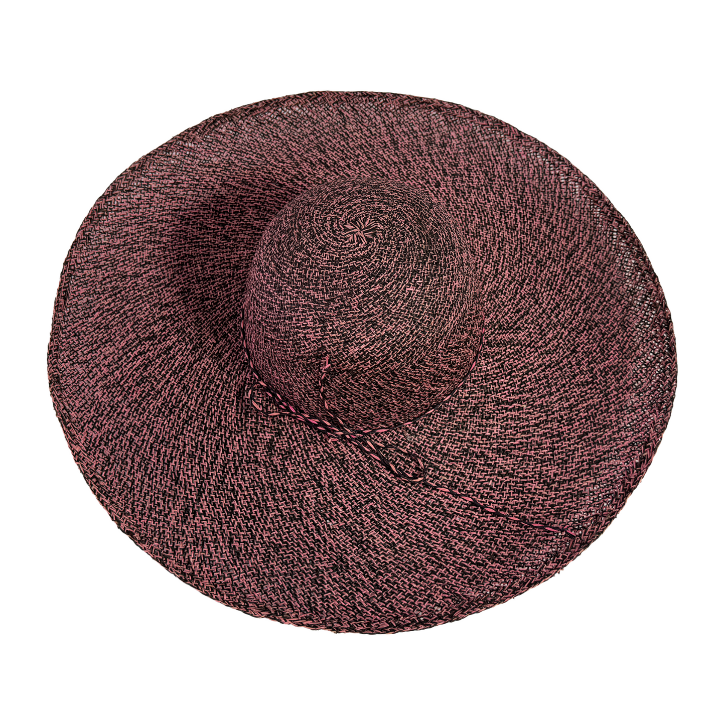 Sombrero artesadnal de paja toquilla tejido extrafino