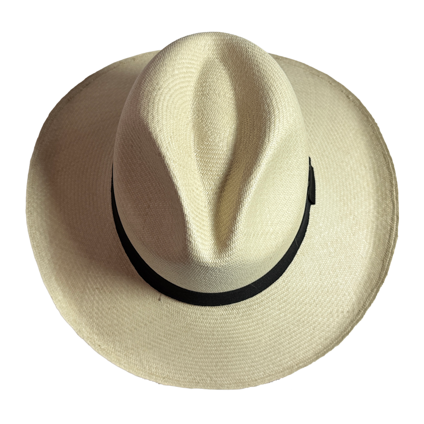 Sombrero de paja toquilla tejido a mano tipo panama