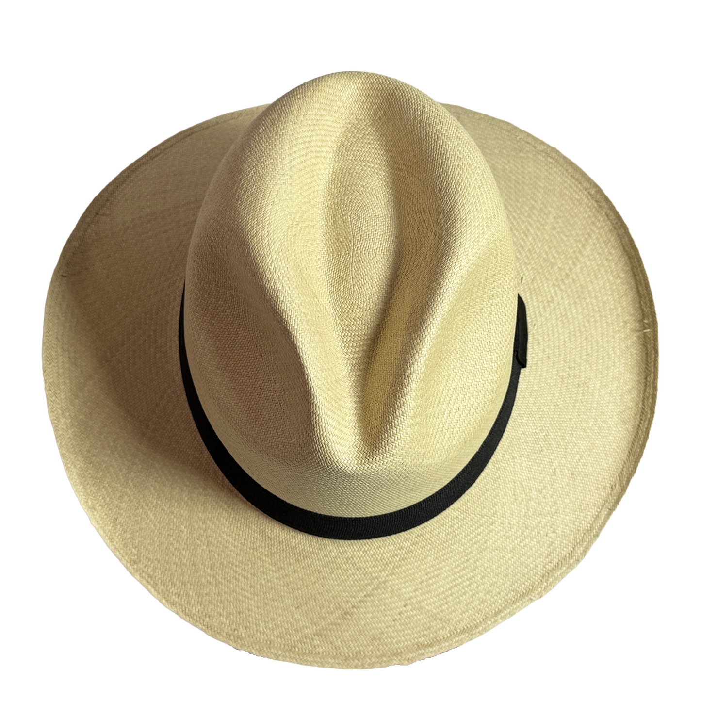 Sombrero de paja toquilla tejido a mano tipo panama
