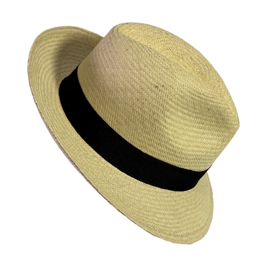 Sombrero artesanal de paja toquilla tejido fino (Copia) (Copia)