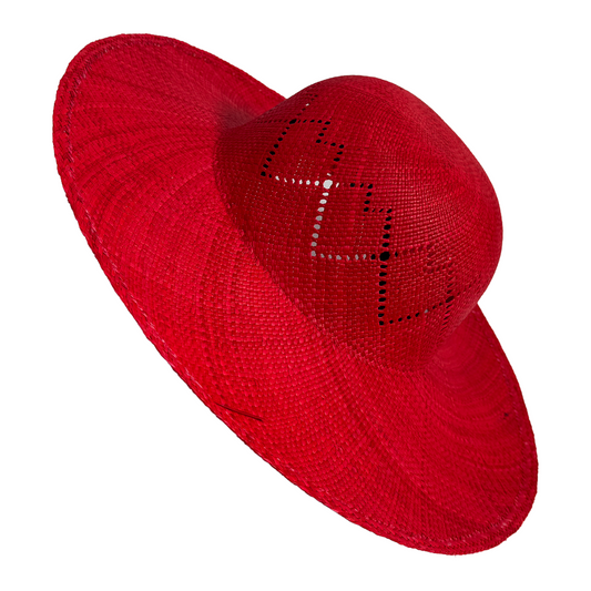 Sombrero artesanal tejido apareado